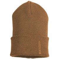 Mascot Men's Complete Ribbed Knitted Beanie in Brown