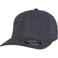 Flexfit by Yupoong Men's Fine Melange Cap in Charcoal | Size: S/M