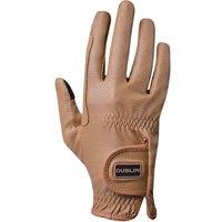Dublin Men's Everyday Riding Gloves in Light Brown | Size: Small
