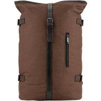 Jack Pyke Men's Leather Detailing Fold Up Rucksack in Brown