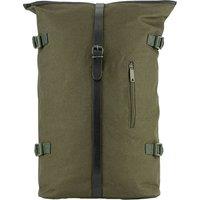 Jack Pyke Men's Leather Detailing Fold Up Rucksack in Green