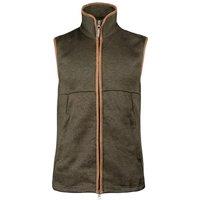 Jack Pyke Men's Melange Fleece Gilet in Dark Olive | Size: 2XL