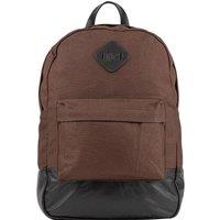 Jack Pyke Men's Canvas Leather Trim Backpack in Brown