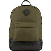 Jack Pyke Men's Canvas Leather Trim Backpack in Green