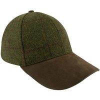 Jack Pyke Men's Lowland Tweed Baseball Cap in Green