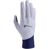Nike Men's Pacer Midweight Running Gloves in Off-White | Size: Medium