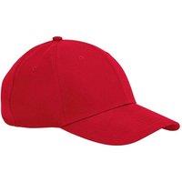 Beechfield Men's Performance Baseball Cap in Red