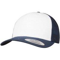 Flexfit Men's Retro Colour Block Trucker Cap in Navy