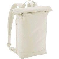 Bagbase Men's Simplicity Lite Roll Top Backpack in Beige