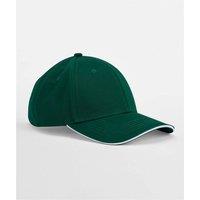 Beechfield Men's EarthAware 6 Panel Cotton Baseball Cap in Green