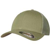 Flexfit Men's Mesh Trucker Cap in Olive | Size: S/M