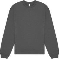 Bella + Canvas Men's Heavyweight Crew Neck Sweatshirt in Dark Grey | Size: Large
