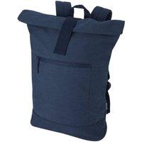 Floso Men's Zaino Canvas 16L Backpack in Navy