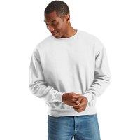 Fruit of the Loom Men's Supercotton Sweatshirt in White | Size: XL