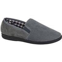 Sleepers Men's Harry Twin Gusset Shoes in Grey | Size: 11