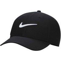 Nike Men's Swoosh Dri-FIT Structured Baseball Cap in Black