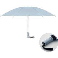 MidOcean Men's Agumbe Windproof Folding Umbrella in Baby Blue