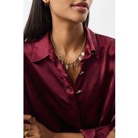 Accessorize Women's Western Charm Necklace in Gold