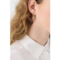 Accessorize Women's 3-Pack Fruit Gemstone Huggie Hoop Earrings in Pink