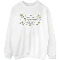 Gilmore Girls Women's I Love You A Thousand Yellow Daisies Sweatshirt in White | Size: Large