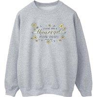 Gilmore Girls Women's I Love You A Thousand Yellow Daisies Sweatshirt in Grey | Size: Large