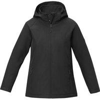 Elevate Women's Notus Padded Soft Shell Jacket in Black | Size: Large