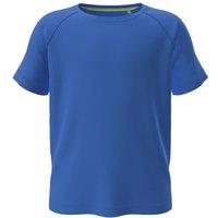 Stedman Active Women's Stedman Raglan Mesh T-Shirt XS in Royal | Size: Medium