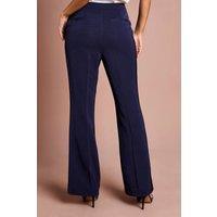 Coast Women's Tailored Crepe Trouser in Navy | Size: 10