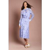 Coast Women's Lace Shirt Dress in Cornflower | Size: 10