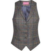 Brook Taverner Women's Nashville Waistcoat in Mid Grey | Size: XS