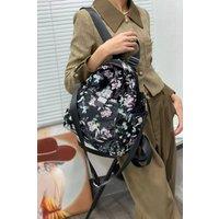 PEACH ACCESSORIES Women's Noir Garden Sparkle Backpack in Pink