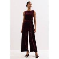 Phase Eight Women's Martha Velvet Jump in Wine | Size: 12
