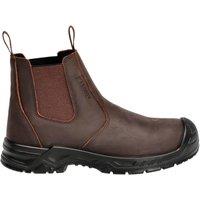 Mascot Women's Footwear Originals Leather Safety Boots in Light Brown | Size: 7