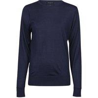 TEE JAYS Women's Crew Neck Sweatshirt in Navy | Size: Medium