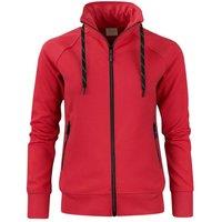 Printer Women's Jog Sweat Jacket in Red | Size: Large