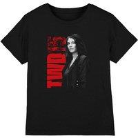 The Walking Dead Maggie 15 Kids T-Shirt, Black | Size: 9-11 Years