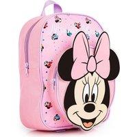 Disney Girl's Minnie Mouse Backpack Rucksack Bag Toddlers Nursery Preschool Lightweight Daypack in Pink