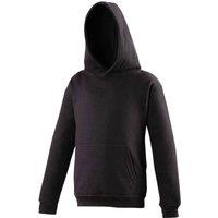 AWDis Hooded Sweatshirt Hoodie in Black | Size: 12-13 Years