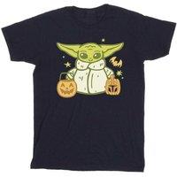 Star Wars Girl's Trick Or Treat Cotton T-Shirt in Navy | Size: 12-13 Years
