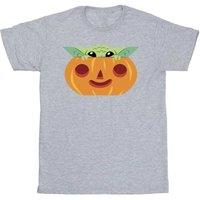 Star Wars Boy's Grogu Pumpkin T-Shirt in Grey | Size: 3-4 Years