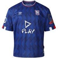 Umbro Men's Ed Sheeran Ipswich Town FC Jersey in Blue | Size: Medium