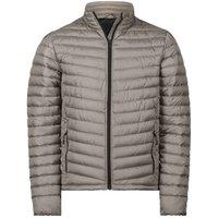 TEE JAYS Men's Zepelin Padded Jacket in Grey | Size: 3XL