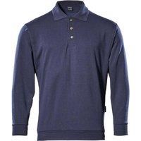Mascot Men's Trinidad Crossover Polo Sweatshirt in Navy | Size: Medium