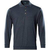 Mascot Men's Trinidad Crossover Polo Sweatshirt in Dark Navy | Size: 2XL