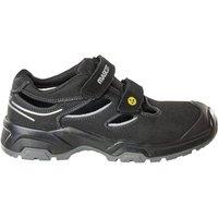 Mascot Men's Suede Safety Sandals in Black | Size: 6.5