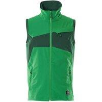 Mascot Men's Accelerate Two Tone 4 Way Stretch Lightweight Gilet in Light Green | Size: 4XL