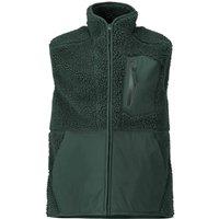 Mascot Men's Customised Pile Zipped Gilet in Green | Size: Medium