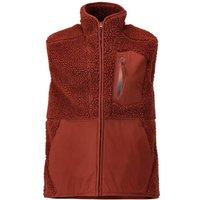 Mascot Men's Customised Pile Zipped Gilet in Light Red | Size: 3XL