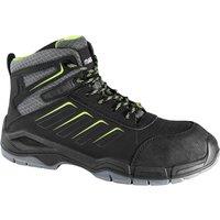 Mascot Men's Footwear Bimberi Peak Coated Leather Safety Boots in Black | Size: 13