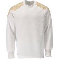 Mascot Men's Food & Care Crew Neck Sweatshirt in White | Size: 4XL